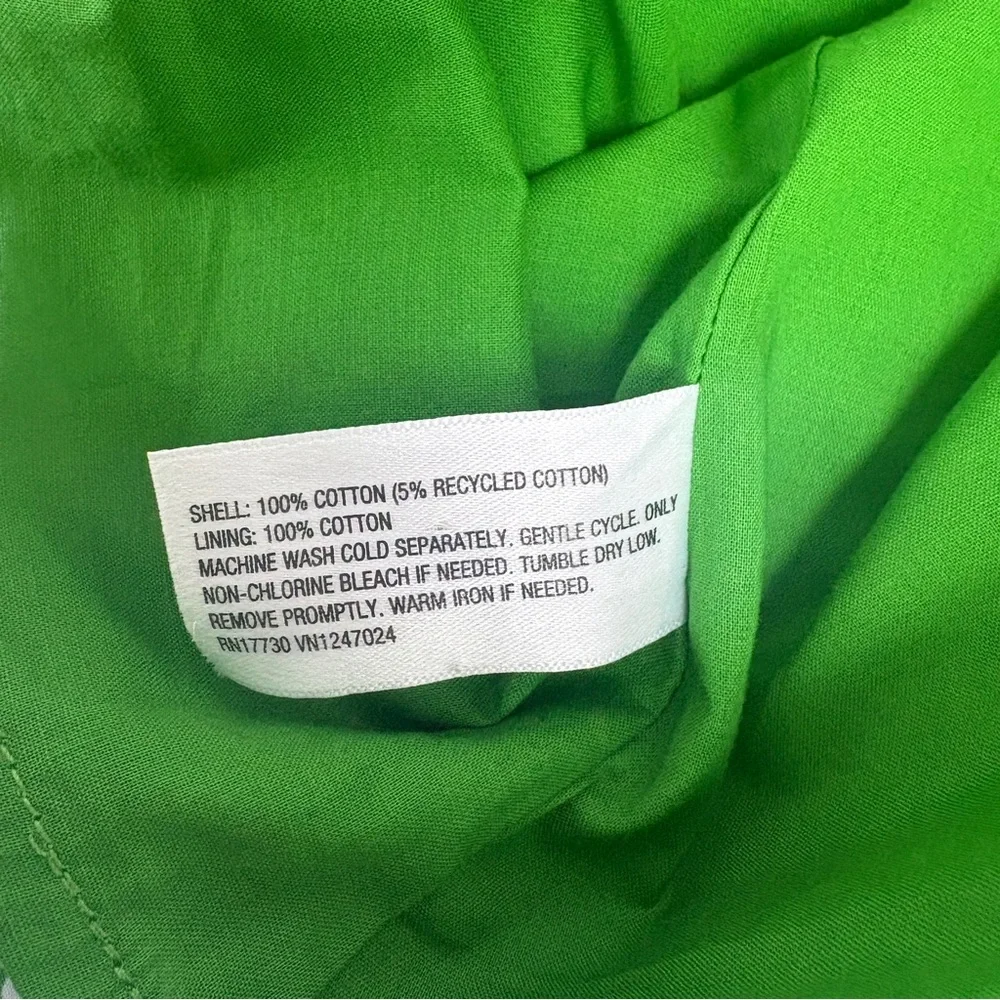 Kate Spade Green and Light Blue Oversized Tunic Dress - Picture 8 of 9